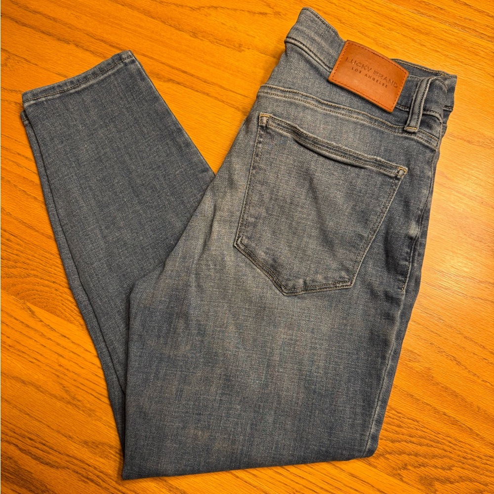 Lucky Brand Ava Skinny Cropped Women's Denim Slim Jeans